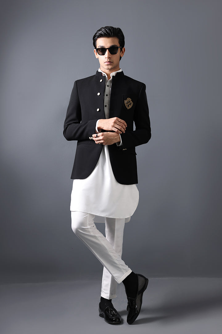 Black Armani Prince Coat