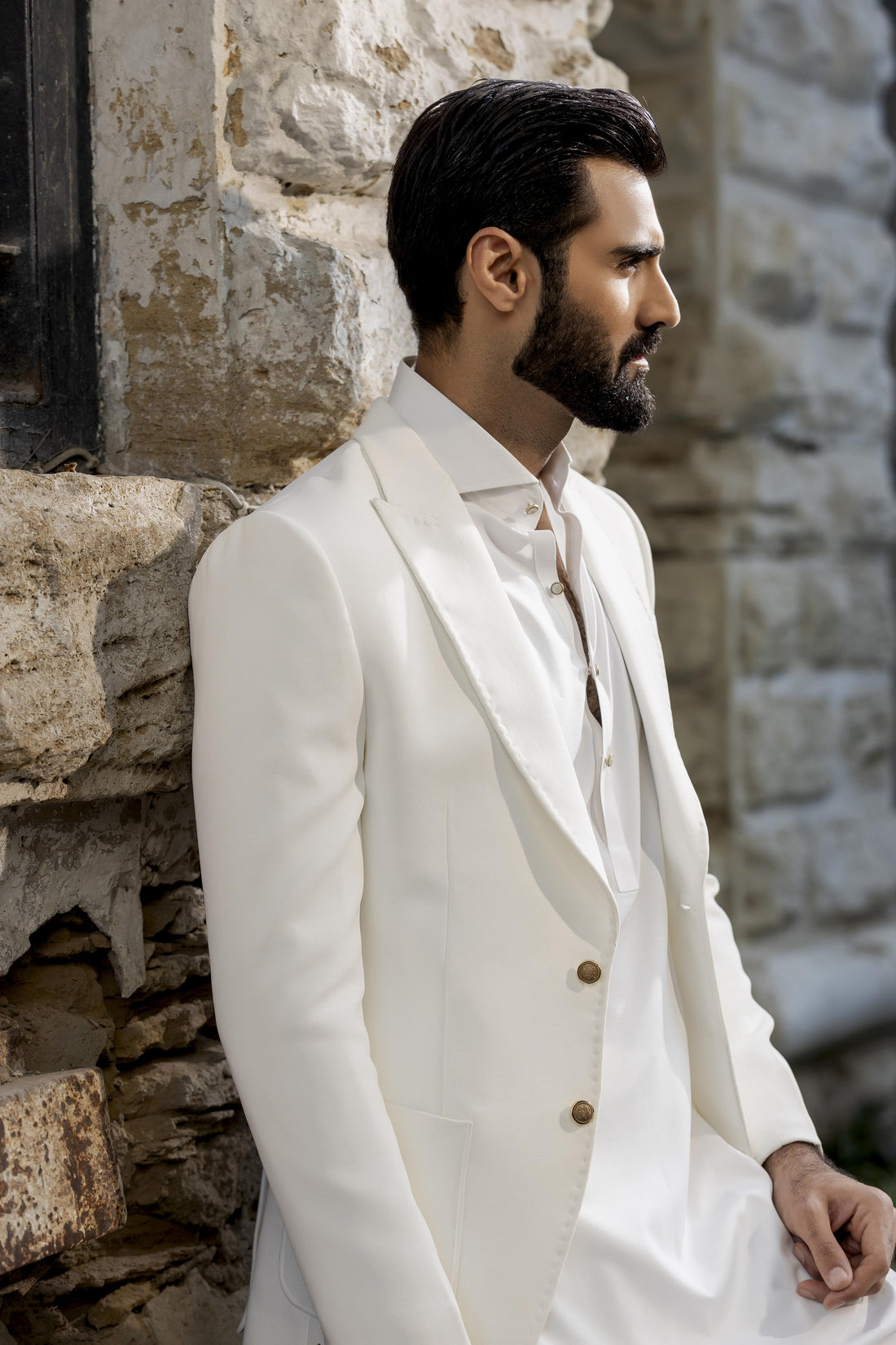 White Armani Blazer