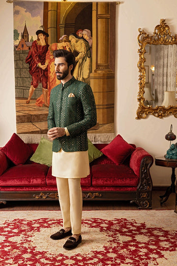 Green sequence Prince Coat