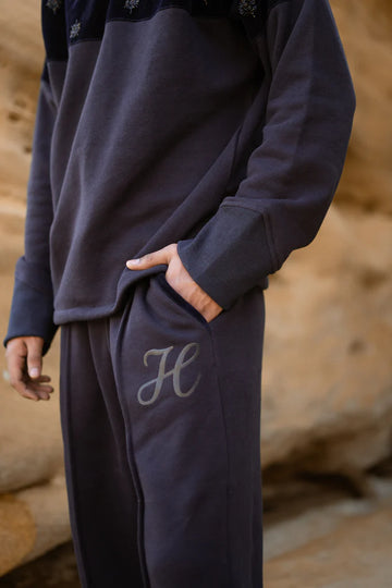 Blue H Logo Sweat Pant