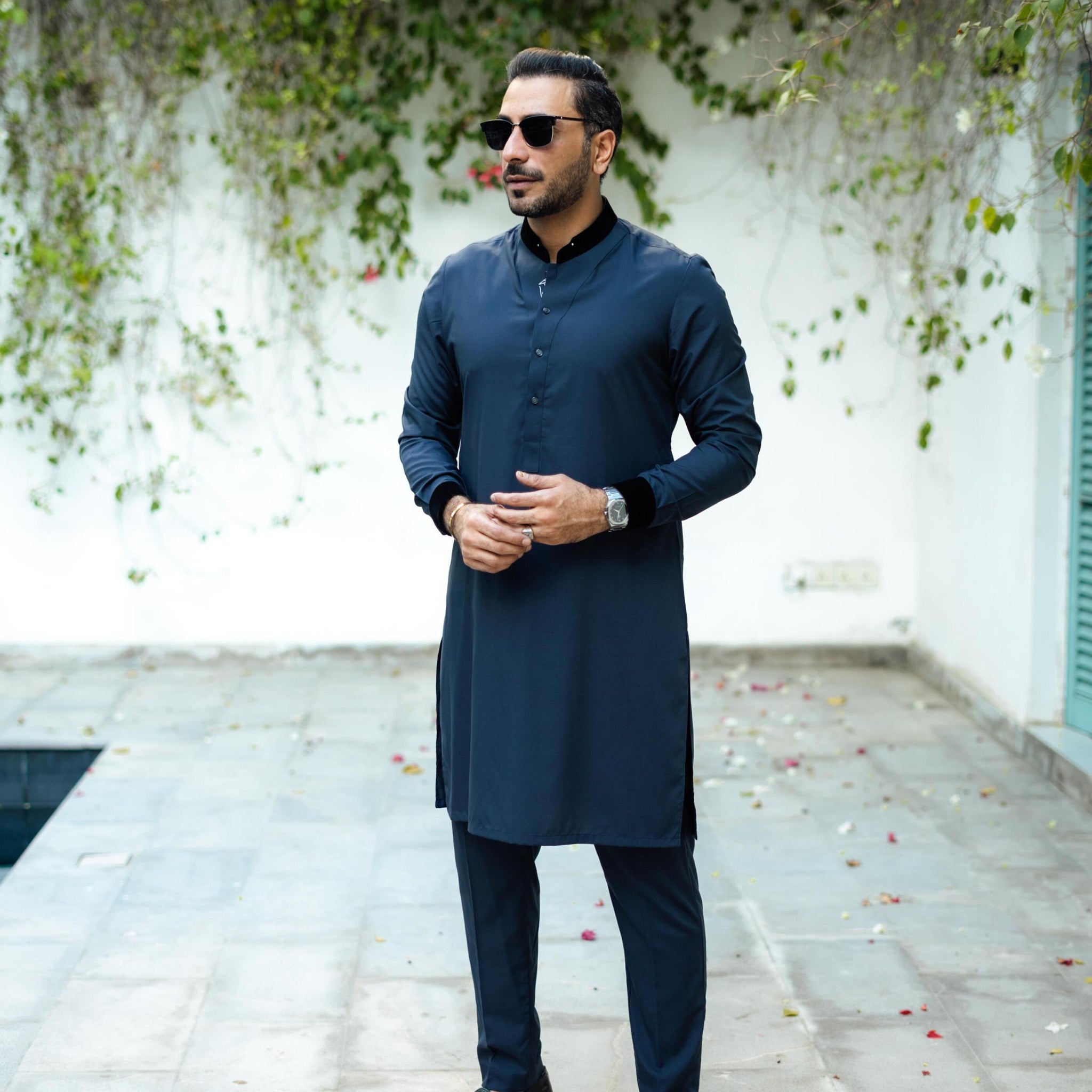 Grey Wash n Wear Kurta Pajama
