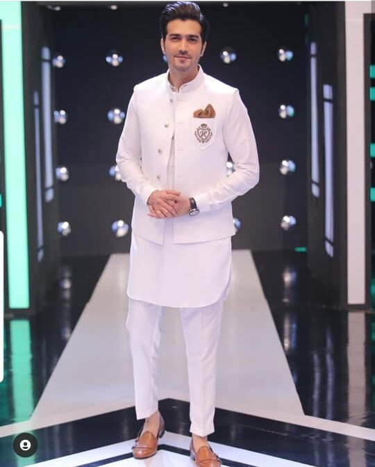 White Armani Waistcoat